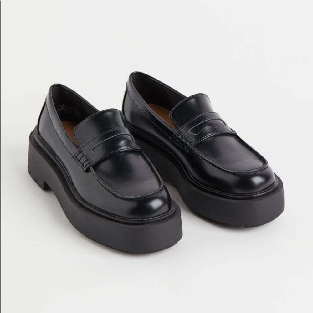 H&M Chunky Black Loafers